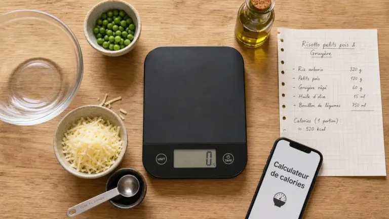 Calculer les calories d une recette avec balance de cuisine