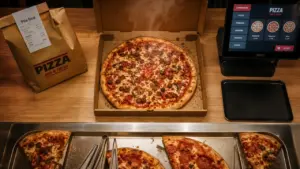 Fast food pizza : livraison 24/7 et buffet à volonté