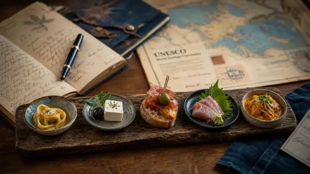 Les 5 grandes cuisines du monde : cinq plats emblématiques en photo, tradition et culture