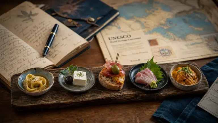 Les 5 grandes cuisines du monde : cinq plats emblématiques en photo, tradition et culture