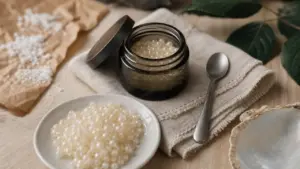 Oeuf escargots sur coupelle, luxe à 4 mm et 1800 €/kg