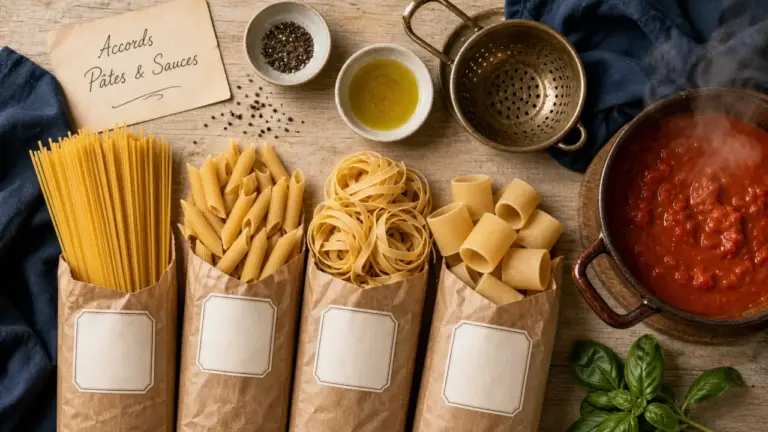 Pates italiennes marques : accords pâtes et sauces