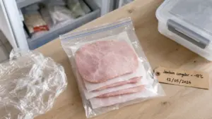 Peut on congeler le jambon blanc ? tranches au congélateur