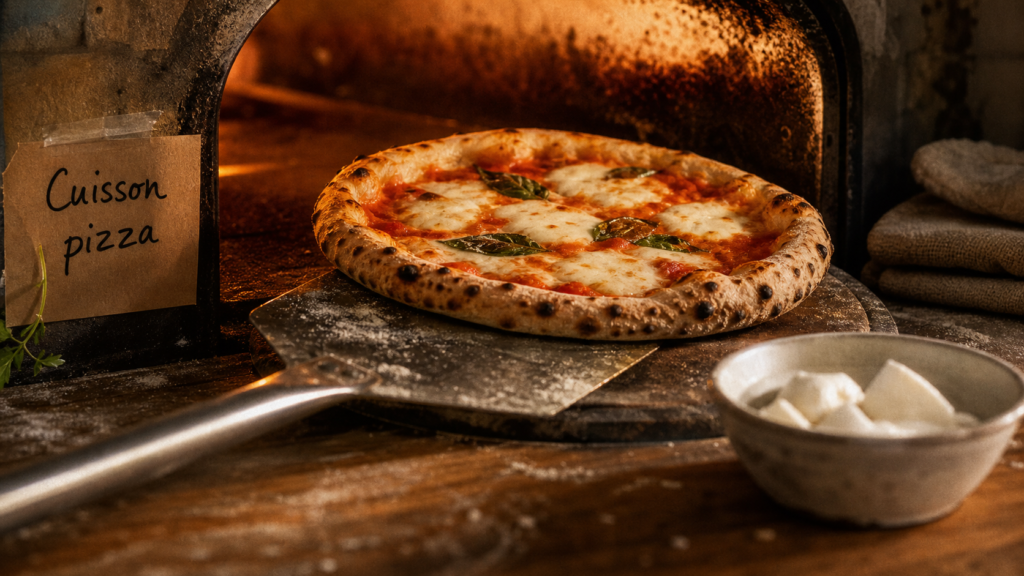 Pizza au four : combien de temps pour une croûte croustillante