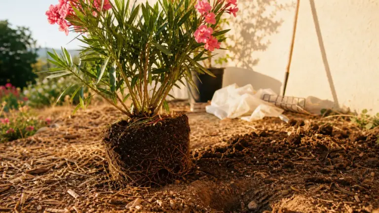 Quand planter un laurier rose : pot ou pleine terre selon le gel