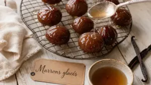 Recettes des marrons glacés maison : marrons glacés en 4 jours, cœur fondant