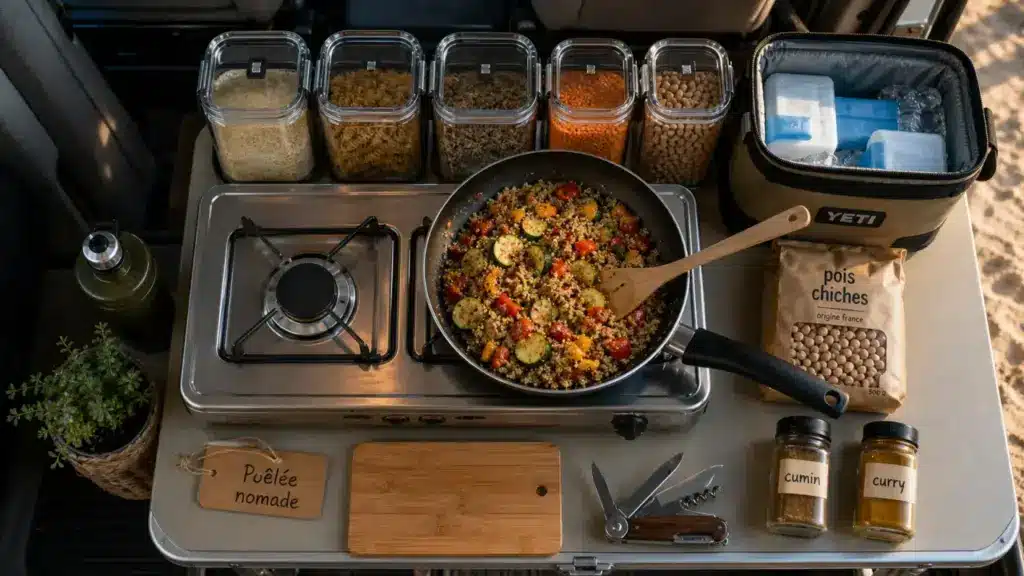 Poêlée nomade sans four en van : 80 recettes en van et camping car