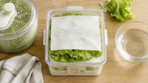 Conserver salade au frigo : salade fraîche 7 jours