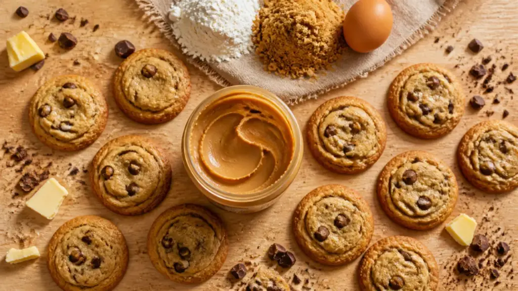 Recette avec beurre de cacahuète : cookies fondants au beurre de cacahuète