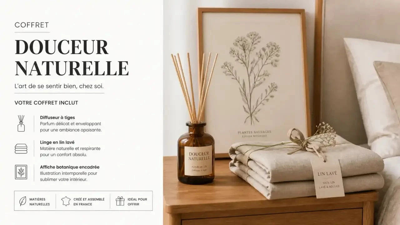 Cadeau déco maison pour une chambre cocooning