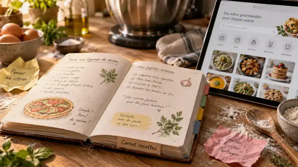Espaces recettes Thermomix : carnet et alternatives pour retrouver les recettes