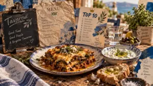 Meilleur cuisine du monde classement 2025 : Grèce, moussaka et tzatziki