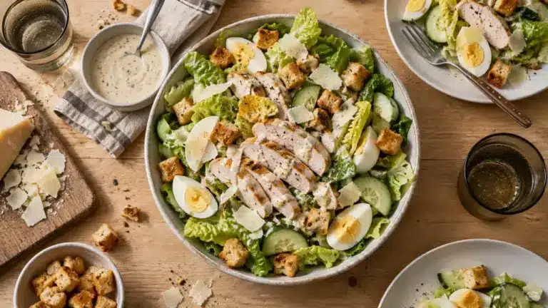 Que faire avec du blanc de poulet cuit froid : salade prête en 4 repas express