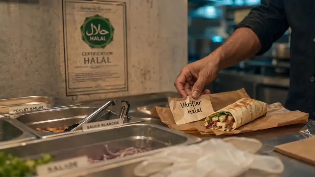 subway halal food : vérification halal sur place