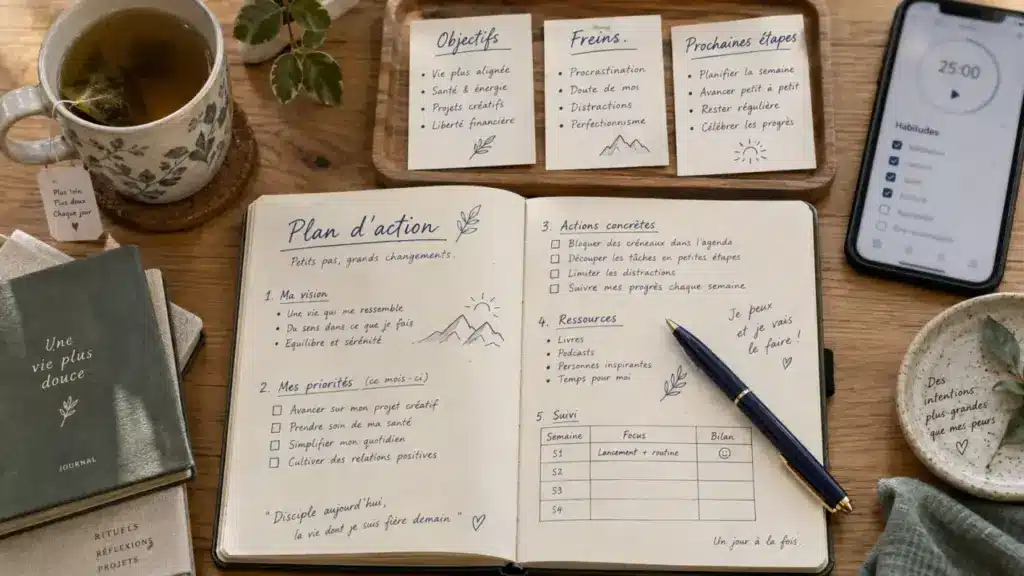 Coach bien être : plan d’action pour changer ses habitudes