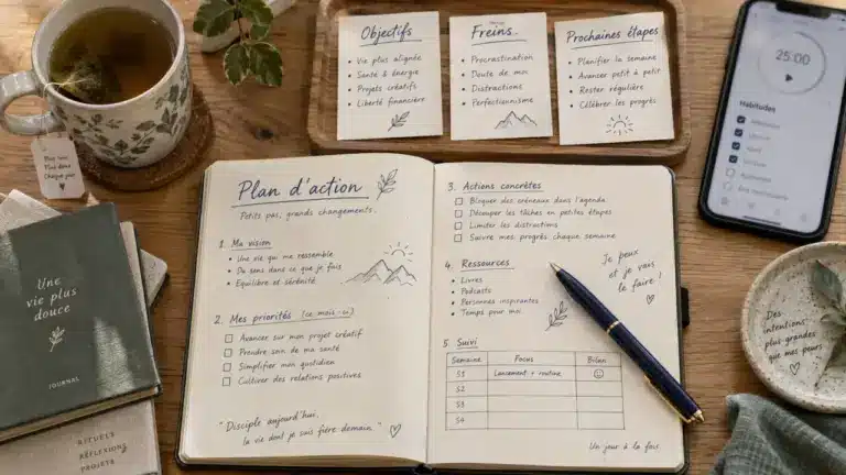 Coach bien être : plan d’action pour changer ses habitudes